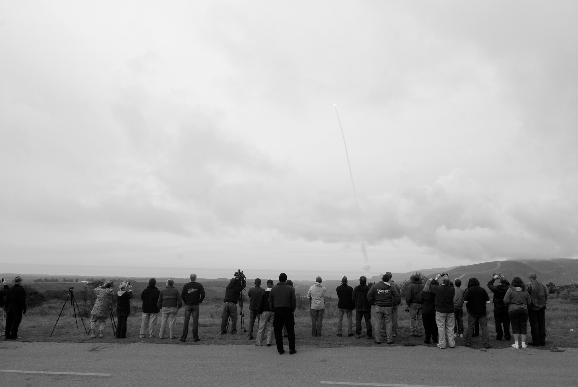 VANDENBERG AIR FORCE BASE, Calif. - Team Vandenberg launched a ground-based interceptor from Launch Facility 23 on North Base here at 12:03 p.m. Wednesday, Dec. 15, 2010. The launch was Vandenberg's last for 2010; the next launch is a Delta IV Heavy, scheduled for January 2011. (U.S. Air Force photo/Senior Airman Andrew Satran)