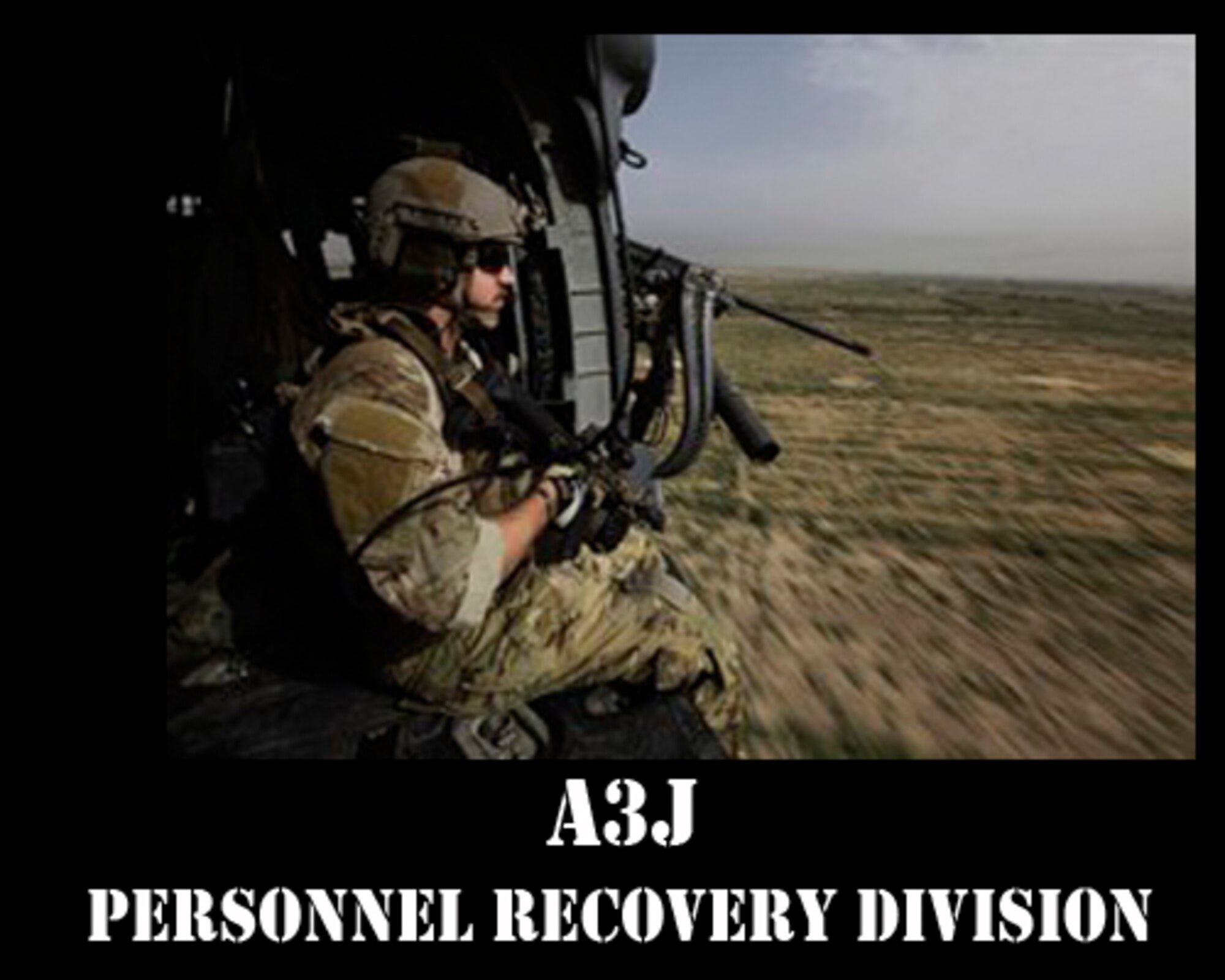 Air Combat Command's Personnel Recovery Division, A3J, officially stood up, Dec. 1. (U.S. Air Force courtesty photo/illustration)