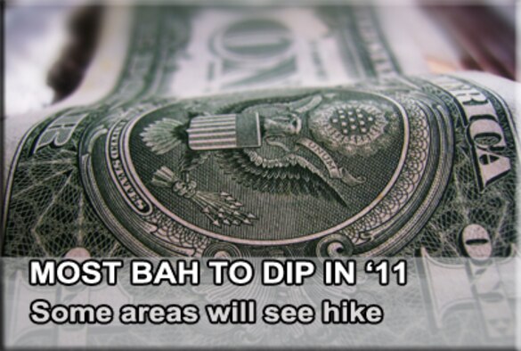 Some BAH Rates to Drop in 2011