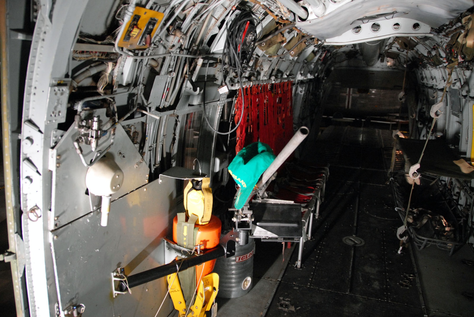 DAYTON, Ohio -- Sikorsky HH-3 interior at the National Museum of the United States Air Force. (U.S. Air Force photo)