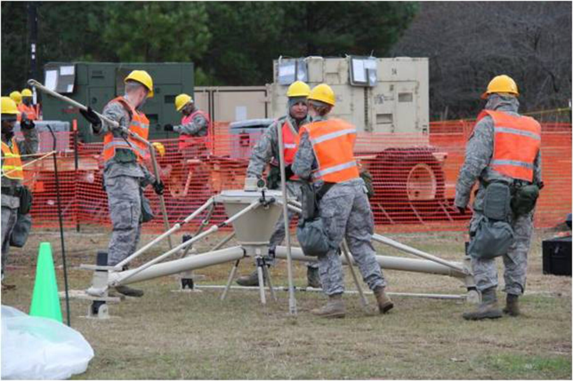 The 689th Combat Communications Wing's mission is to train, deploy and deliver expeditionary and specialized communications, air traffic control and landing systems for Humanitarian Relief Operations and dominant combat operations. Courtesy photo