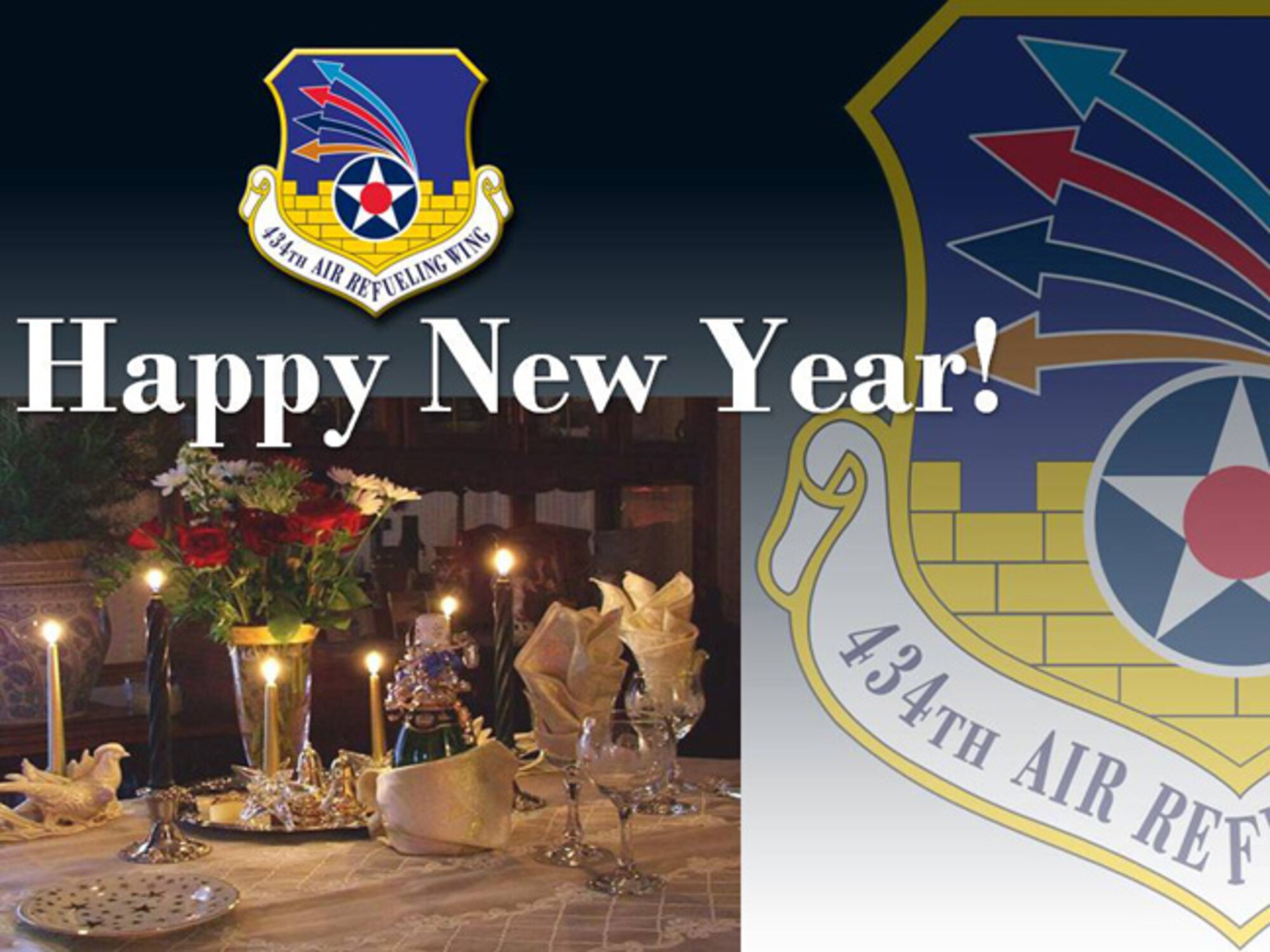 GRISSOM AIR RESERVE BASE, Ind., -- The past year was a very busy, and successful, time for Grissom ARB. The men and women of the Air Force, Army and Marine Corps units stationed at Grissom wish you and your family a joyous New Year.