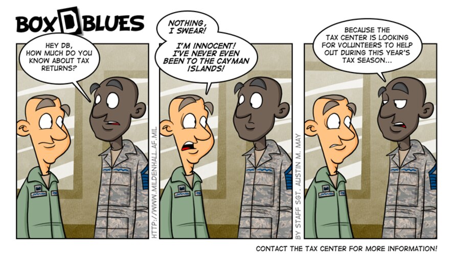 U.S. Air Force comic/Staff Sgt. Austin M. May