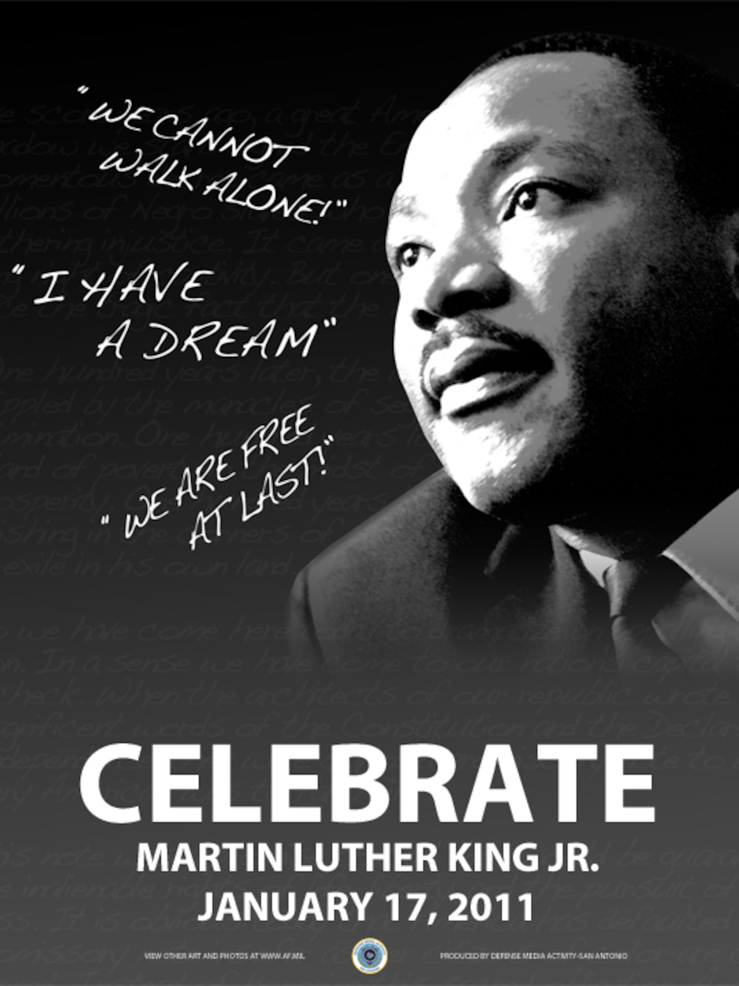 'Not a day off' theme for this month's MLK events, observance > Kadena