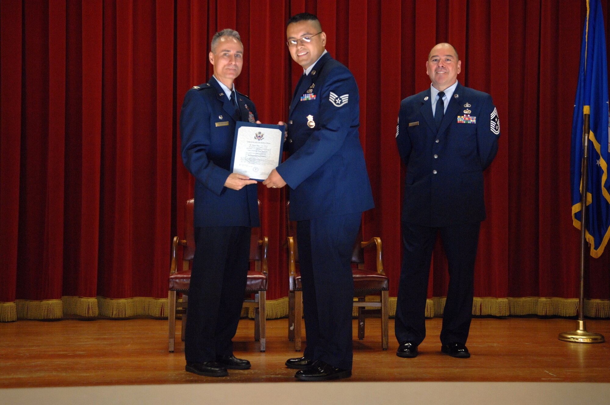 NCO and SNCO Induction Ceremony. (U.S. Air Force photo by SSgt Keith Lawson) 
