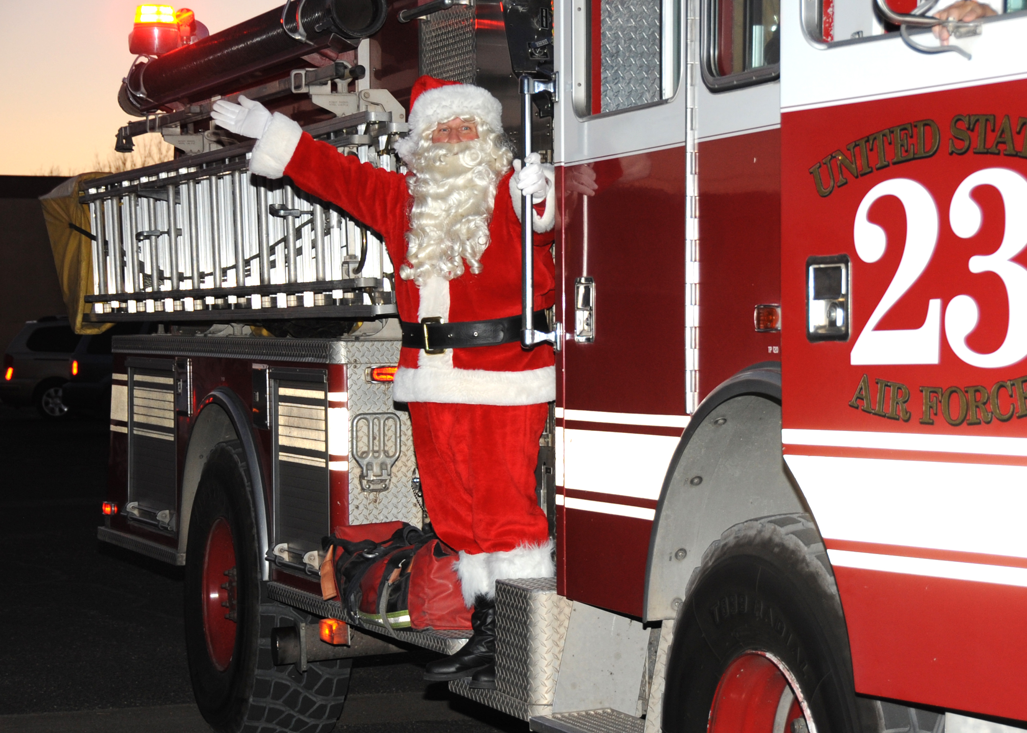 Santa's new ride