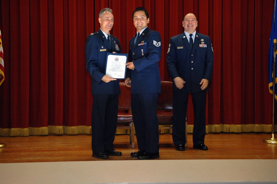 NCO and SNCO Induction Ceremony (U.S. Air Force photo by Staff Sgt. Keith Lawson)