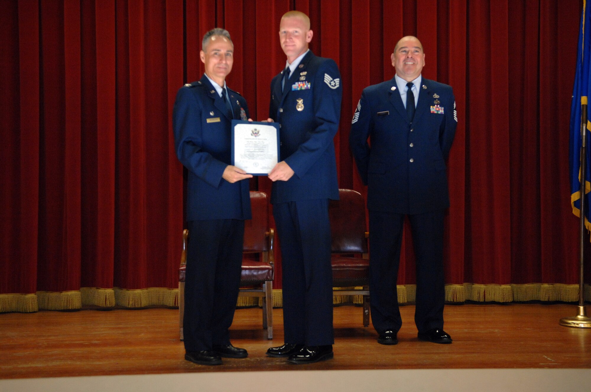 NCO and SNCO Induction Ceremony (U.S. Air Force photo by Staff Sgt. Keith Lawson)
