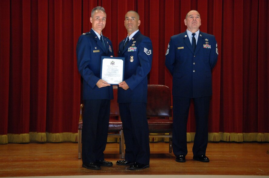 NCO and SNCO Induction Ceremony (U.S. Air Force photo by Staff Sgt. Keith Lawson)