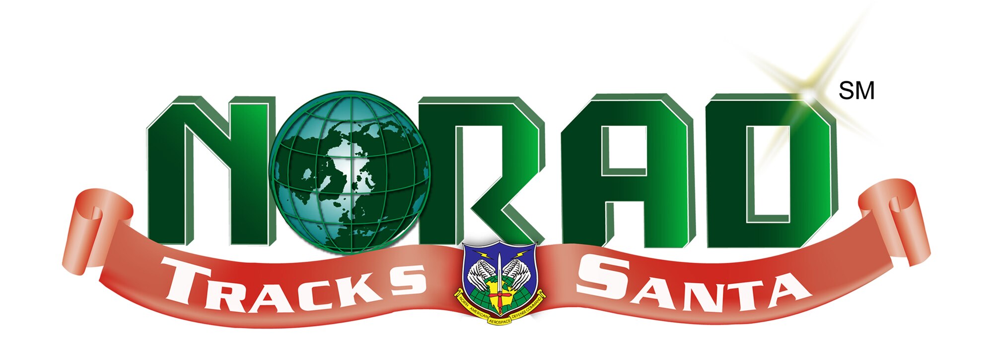 Members of the 601st Air and Space Operations Center at Tyndall Air Force Base, Fla., will once again track Santa Claus on part of his journey around the world this Christmas Eve. (U.S. Air Force graphic)