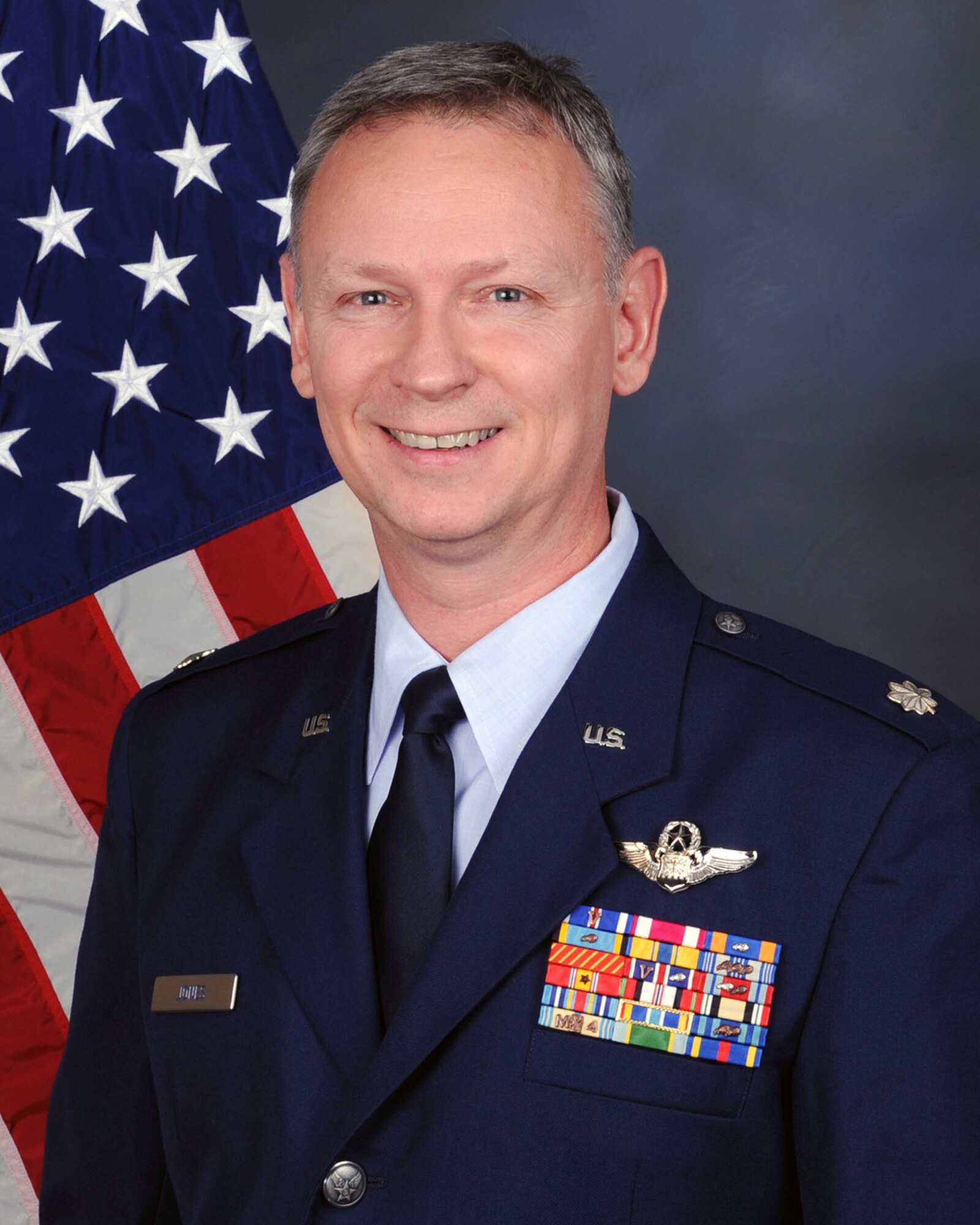 Lieutenant Colonel Joseph Jones, commander, 93rd Bomb Squadron, Barksdale Air Force Base, La. As commander, he is responsible for the combat readiness of the only B-52 squadron in the U.S. Air Force Reserve Command. (Official photo) 