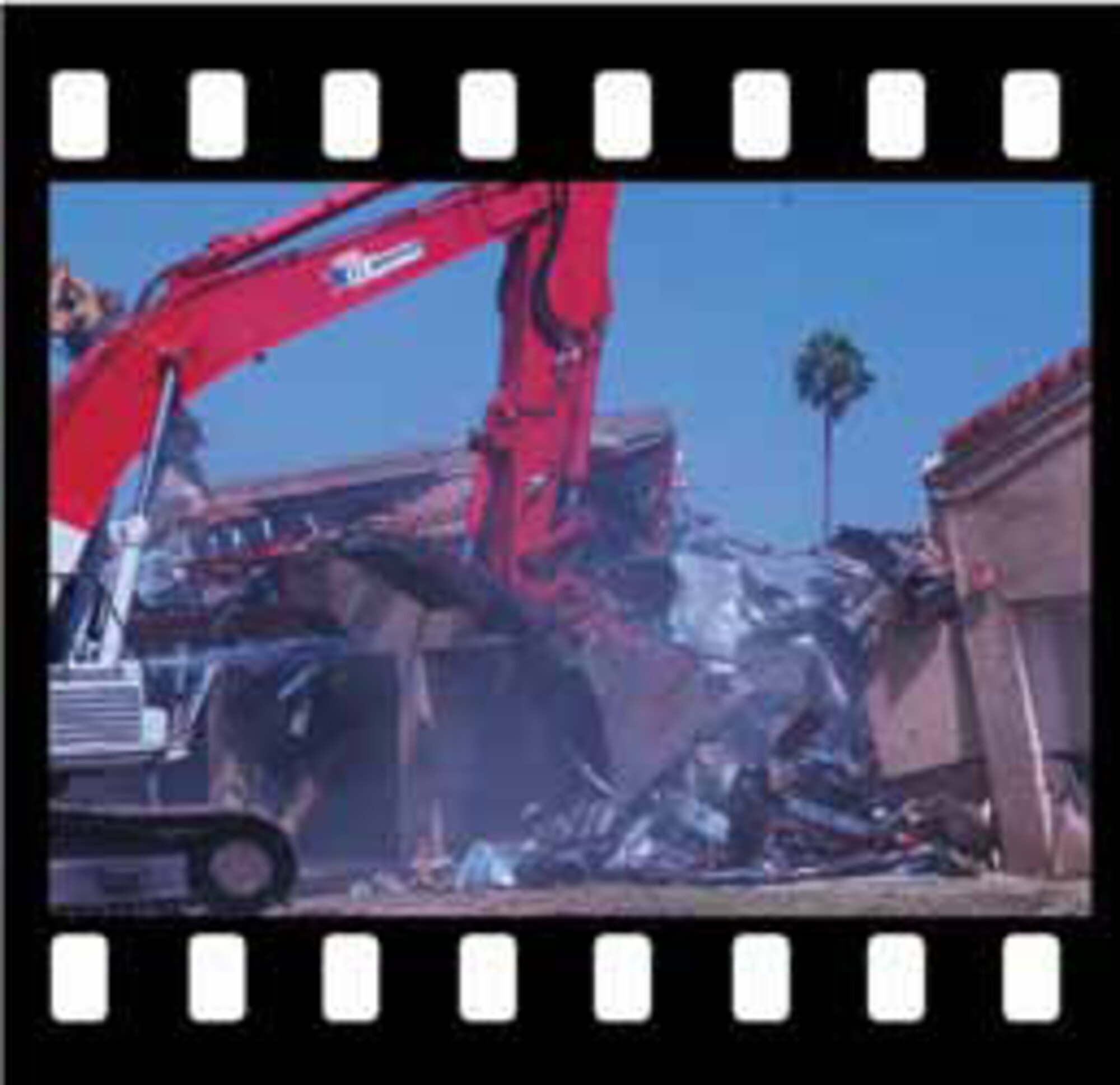 The demolition   (U.S. Air Force photo by Staff Sgt. Megan Crusher)