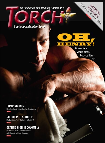 Torch Magazine Cover Sep-Oct 2010 (Photo by Tech. Sgt. Samuel Bendet)