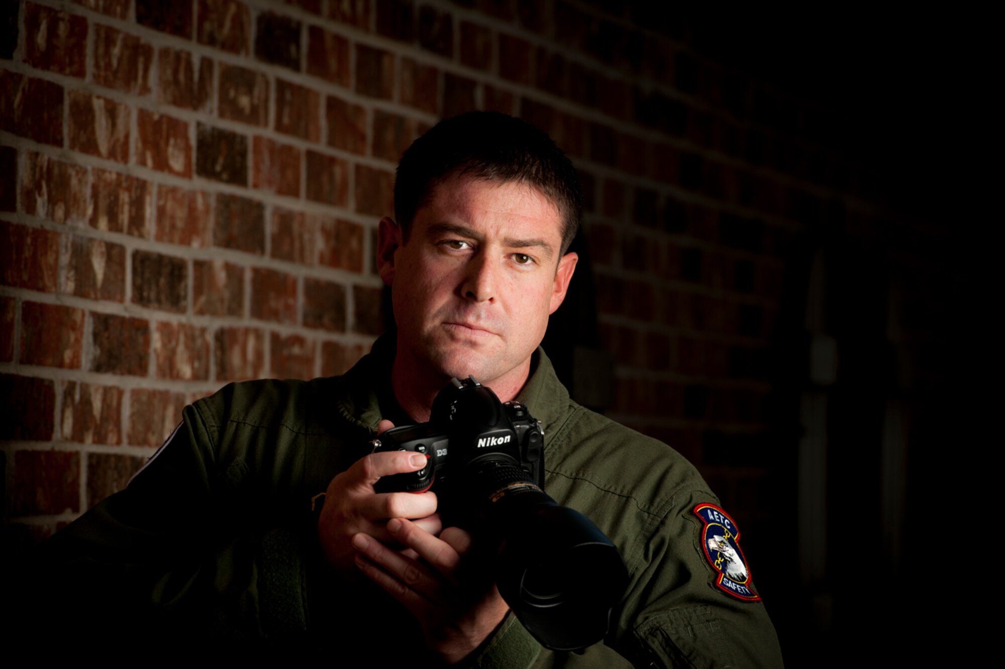 Shudder to Shutter - Self portrait (photo by Tech. Sgt. Samuel Bendet)