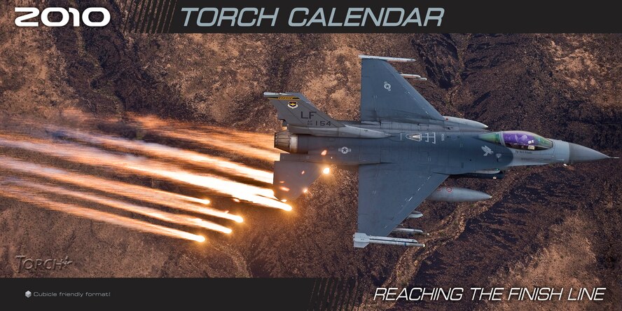 Torch Magazine 2010 Calendar Front cover (background photo by Tech. Sgt.  Matthew Hannen)