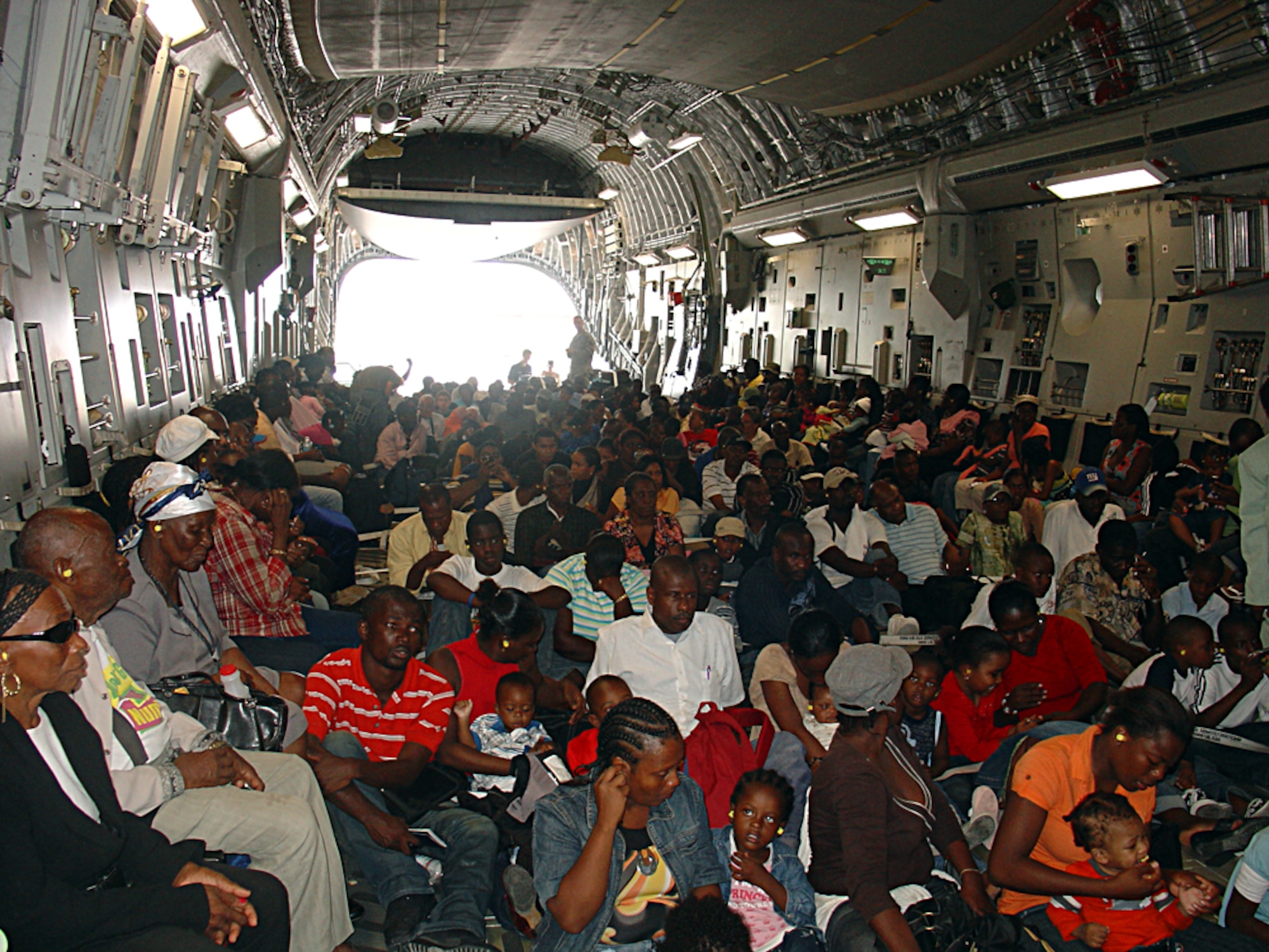 Reserve crew evacuates Haitians >446th Airlift Wing >News