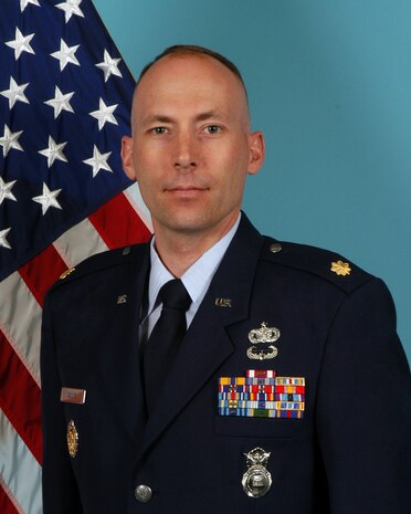 Maj. Chris Callis, 628th Security Forces Squadron commander             