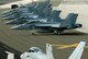 WAKE ISLAND -- A group of U.S. Navy F-18 Hornets parked on Wake Island's flight line, Jan 27 2010.  (U.S. Air Force photo/Tech. Sgt Jerome S. Tayborn)