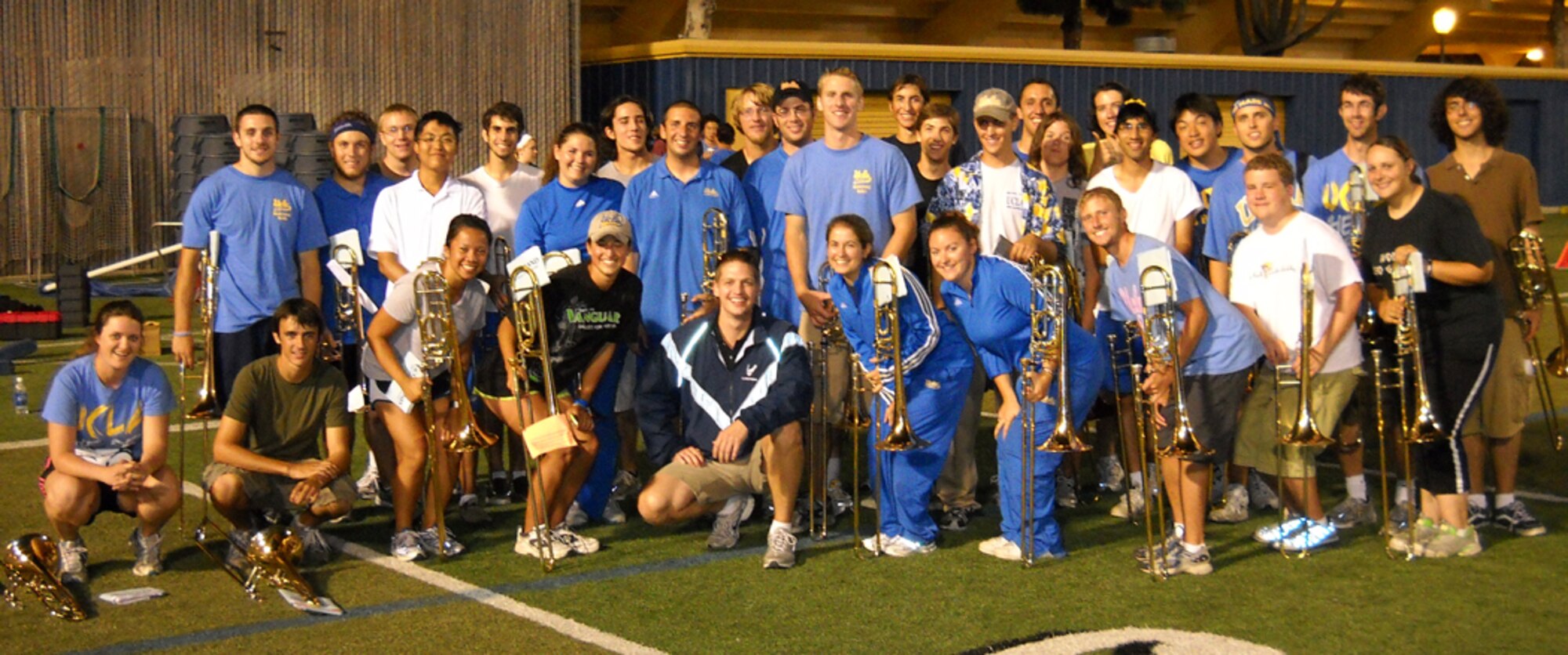 A1C Duncan and the UCLA Trombones