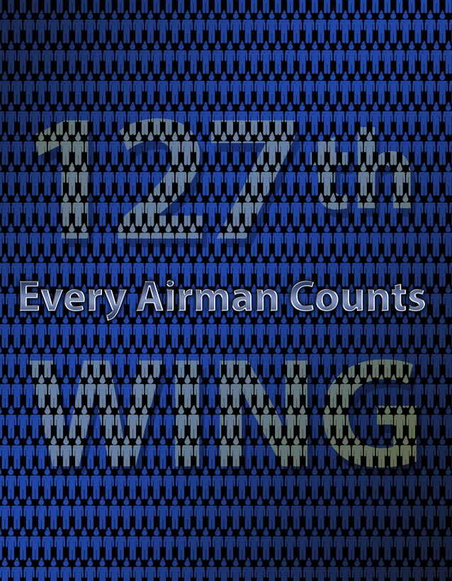 Every Airman Counts, 127th Wing.  Illustration by SSgt. Jeremy Brownfield, 127th Public Affairs