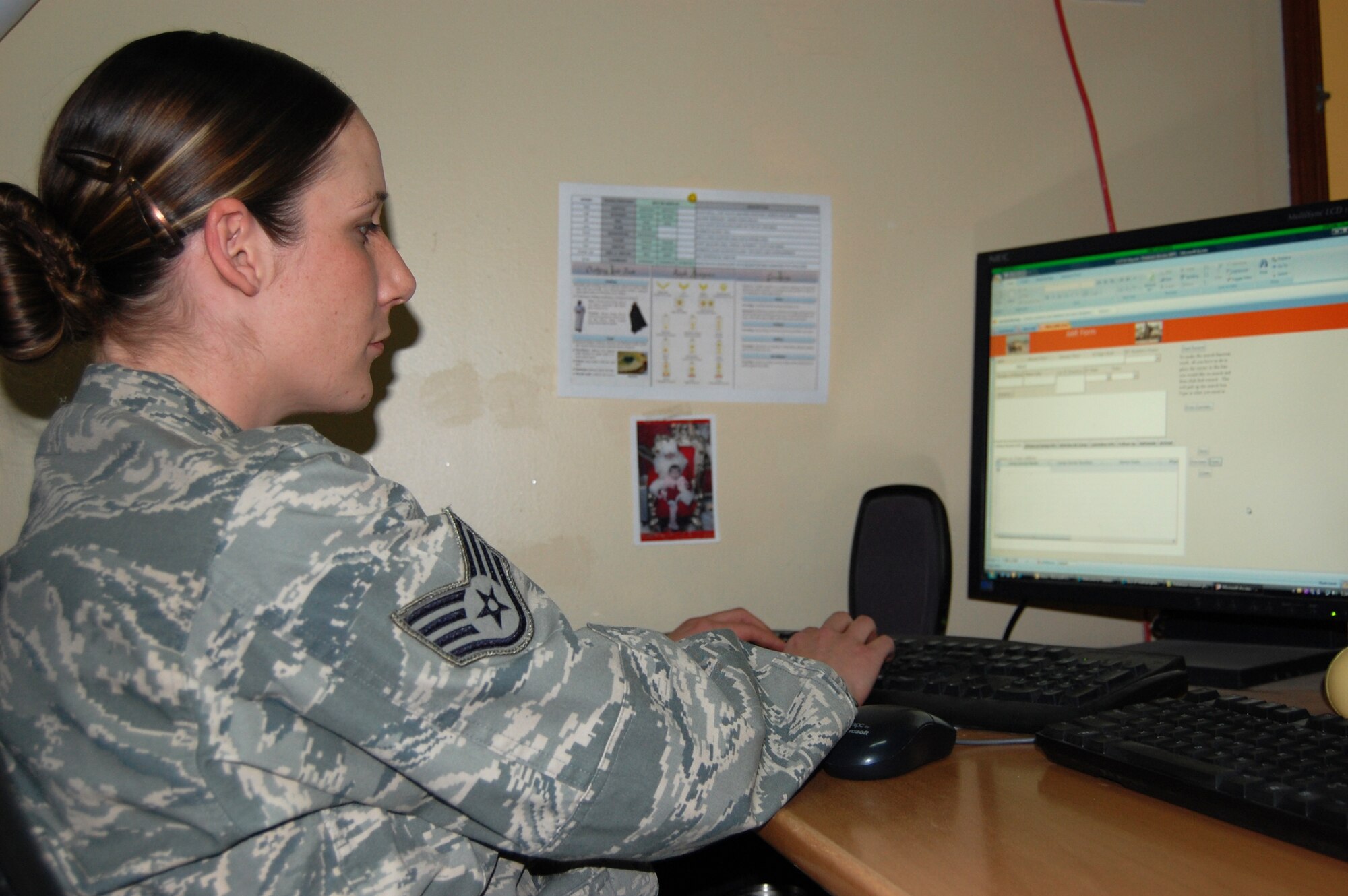 Staff Sgt. Amy Cantrill, 386th Air Expeditionary Wing (U.S. Air Force photo by Staff Sgt. Lakisha A. Croley/Released)