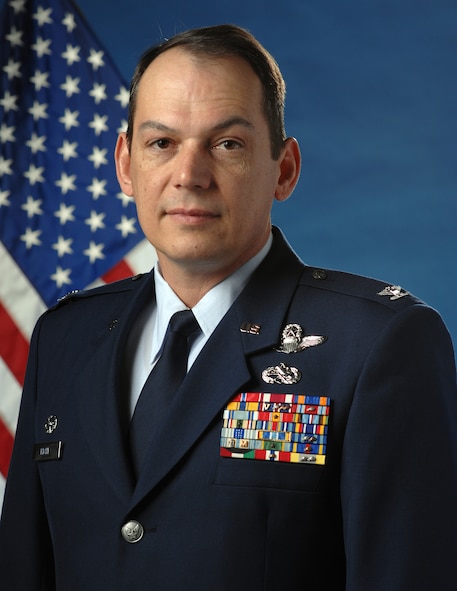 Col. William B. Richy, 124th Fighter Wing Vice Commander, Idaho Air National Guard, Boise, Idaho