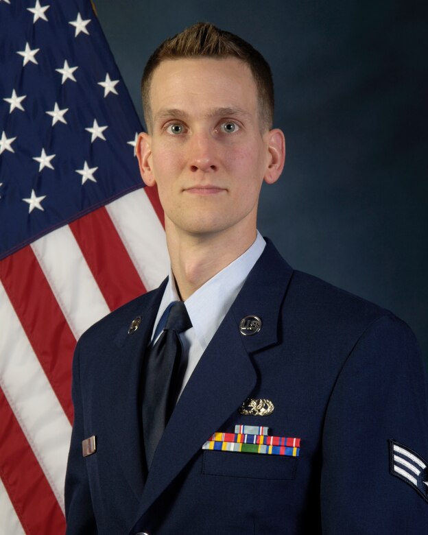 The Team Buckley Junior Enlisted member of the year is Senior Airman Robert Kafka, III, 460th Operations Group. Airman Kafka is also the 460th Space Wing Airman of the Year. (U.S. Air Force photo)