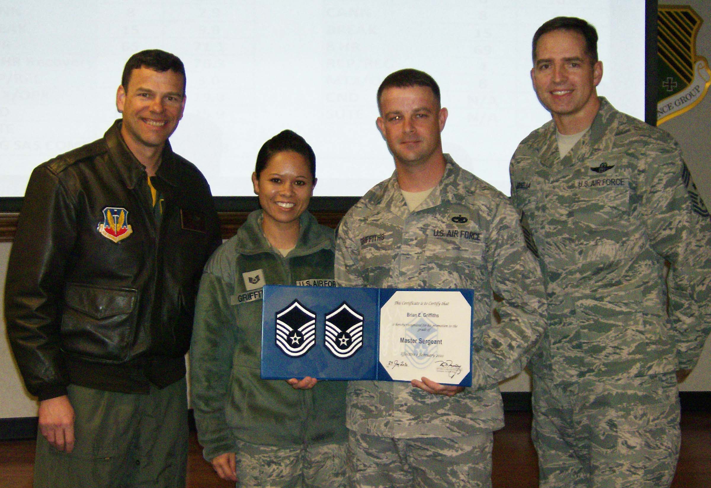 Two Airmen 'STEP' forward