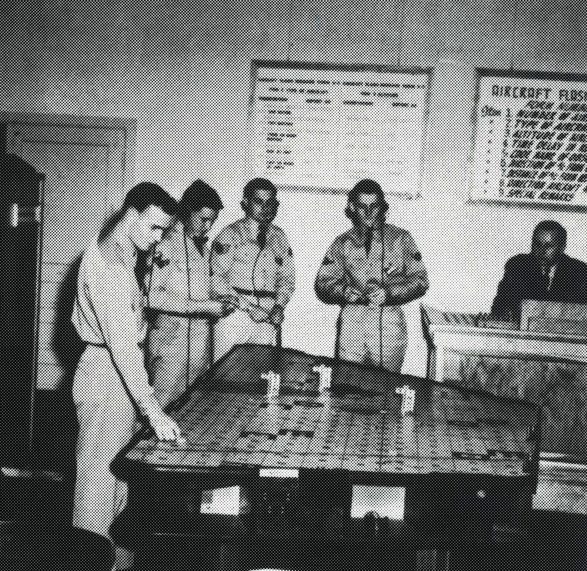 Ground Observer School students enact a hypothetical problem during a
controller school session. (U.S. AIr Force courtesy photo)
