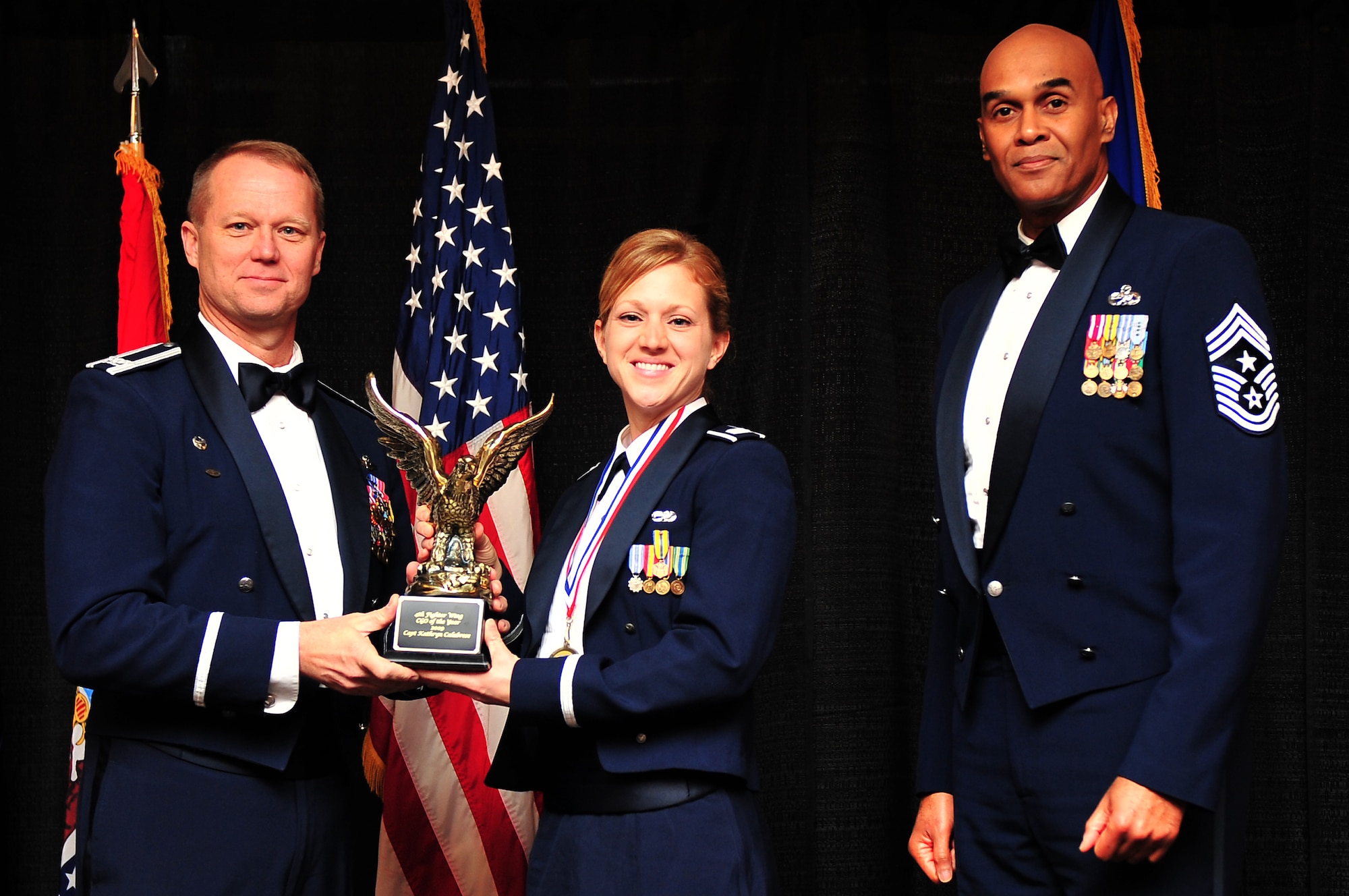 Company Grade Officer of the Year: Capt. Kathryn Calabrese, 4th Aircraft Maintenance Squadron (U.S. Air Force photo/Senior Airman Rae Perry)