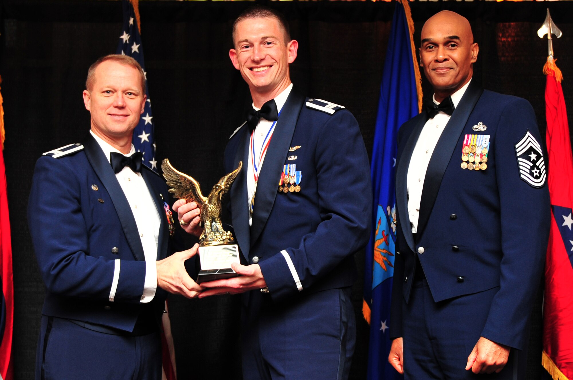 Volunteer of the Year: Capt. Jonathon Hutto, 335th Fighter Squadron (U.S. Air Force photo/Senior Airman Rae Perry)