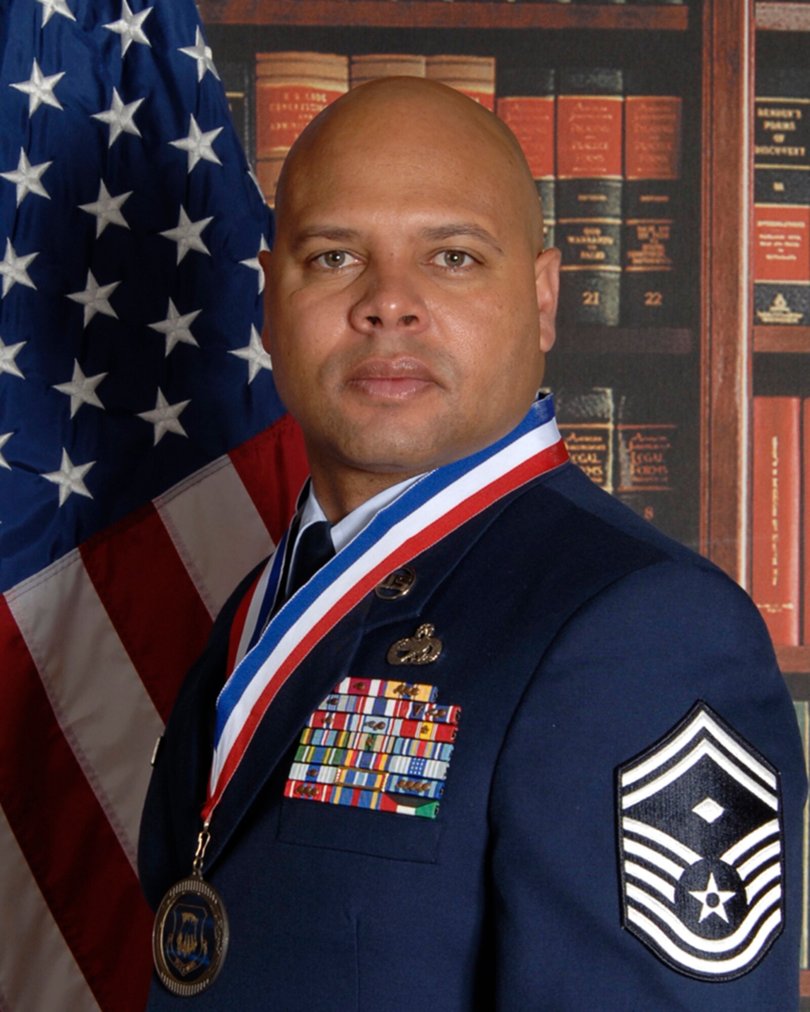First Sergeant Category, Senior Master Sgt. Derick Clark, 22nd Aircraft Maintenance Squadron. (courtesy photo) 


