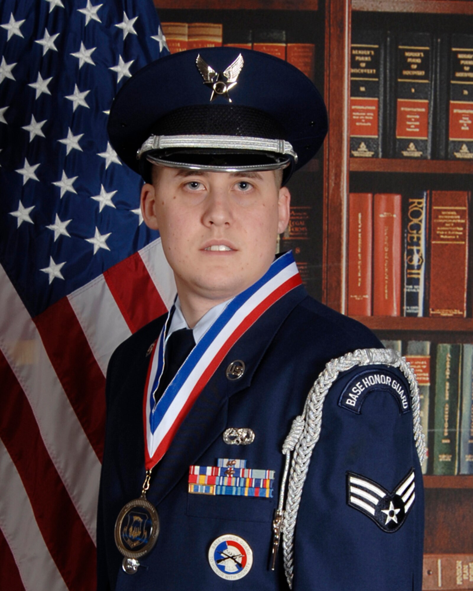 Honorguard Category, Senior Airman Keith Wines, 22nd Aircraft Maintenance Squadron. (courtesy photo) 


