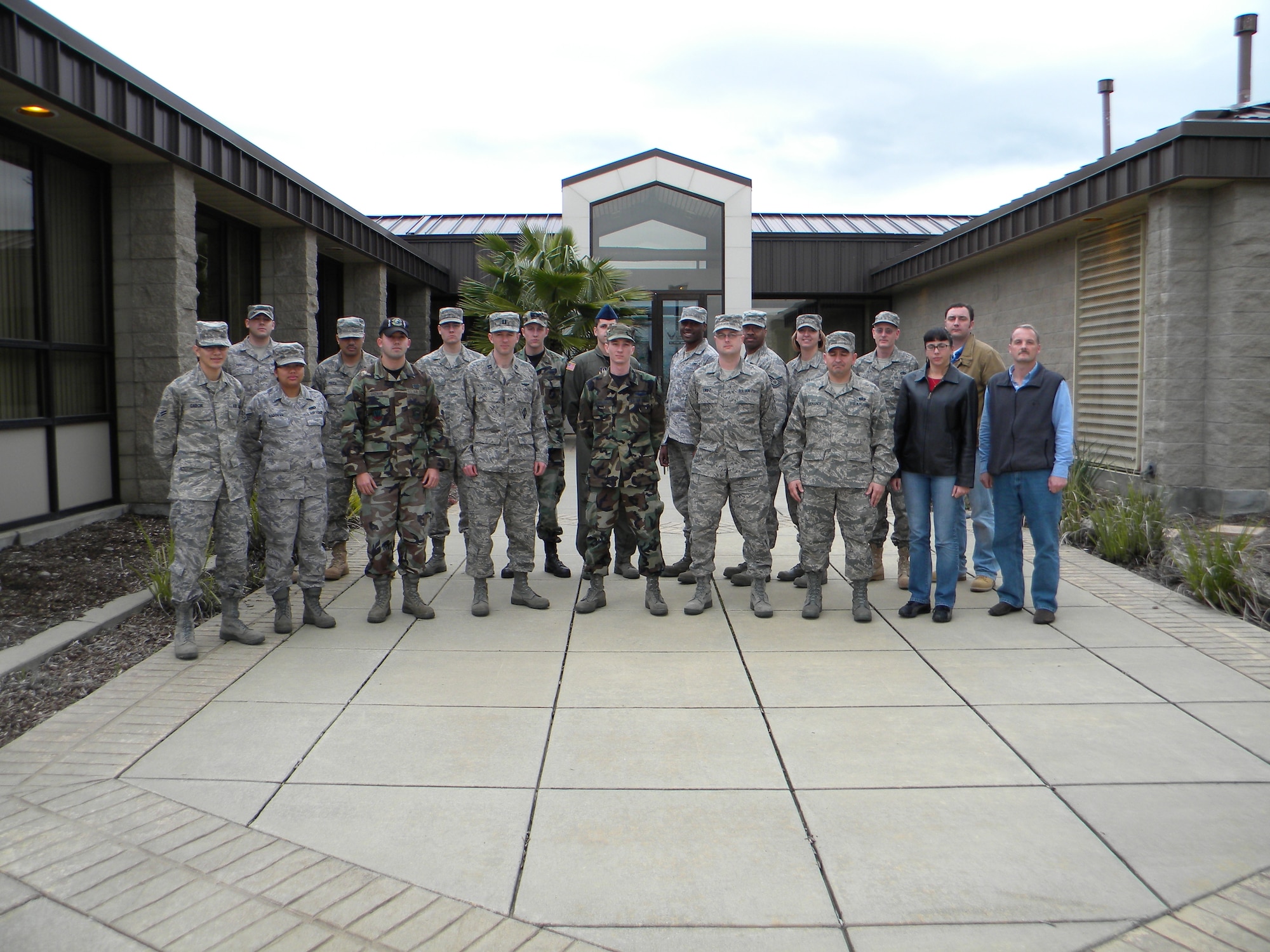 Nineteen 940th Wing newcomers were in-processed during the January UTA at Beale Air Force Base, Calif. The newest members of the 940th Wing include Tech. Sgt. Jason Besaw, Staff. Sgt. Aaron Cragg, Staff. Sgt. Jason DeLion, Tech. Sgt. Michael Dewyea, Tech. Sgt. Brian Fernandez, Staff. Sgt. Siaosi Fifita, Senior Airman Thomas Fiorelli, Airman 1st Class Michail Garcia, Senior Airman John Guzman, Senior Airman Benjamin Herrington, Tech. Sgt. Douglas Kinsley, Airman 1st Class Richard McMillan, Capt. Weston Nelson, Senior Airman Carl Niger, Master Sgt. Rochelle Ottman, Senior Airman Melissa Parent, Staff. Sgt. Michelle Radovan, Tech. Sgt. Ortho, Airman 1st Class Marty Swift.