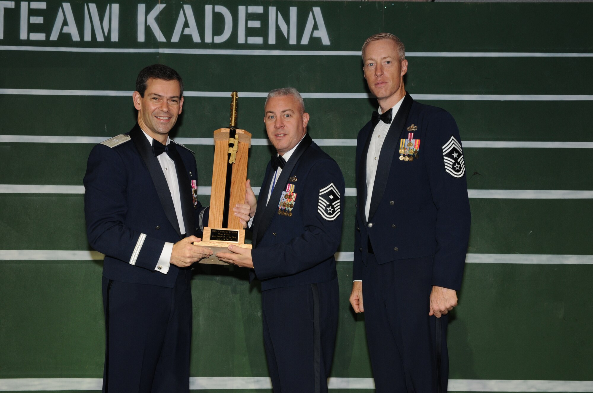 First Sergeant of the Year: Senior Master Sgt. Christopher L. Moore, 18th Equipment Maintenance Squadron 