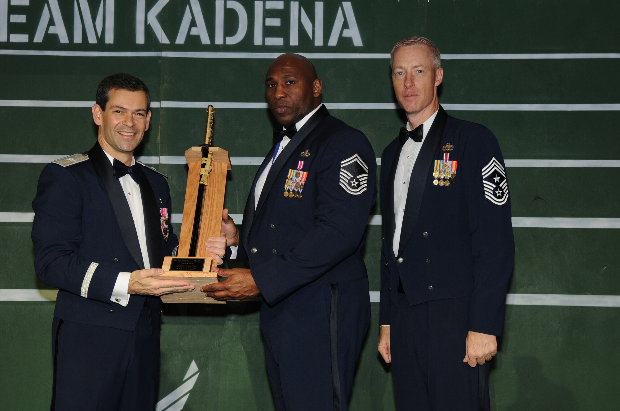 Senior NCO of the Year: Senior Master Sgt. Bobby L. Hughes, 18th Operations Support Squadron