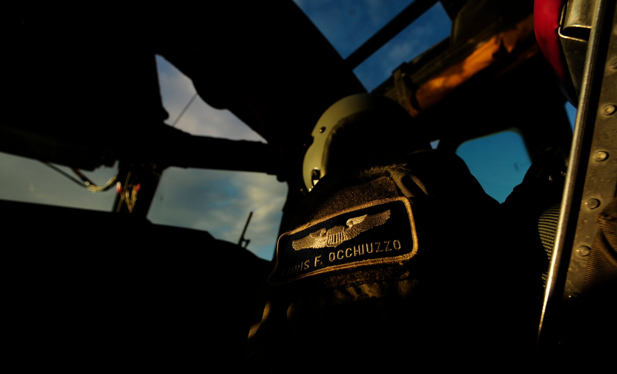 U.S. Air Force Capt. Chris Occhuizzo, a B-52 Stratofortress aircraft pilot assigned to the 20th Expeditionary Bomb Squadron, Barksdale Air Force Base, La., prepares for takeoff before a mission in support of Exercise Cope North at Andersen AFB, Guam, Feb. 11, 2010. The United States Air Force and the Japan Air Self-Defense Force conduct Cope North annually at Andersen Air Force Base to increase combat readiness and interoperability, concentrating on coordination and evaluation of air tactics, techniques and procedures. The ability for both nations to work together increases their preparedness to support real-world contingencies. 
(U.S. photo by SSgt Andy M. Kin)

