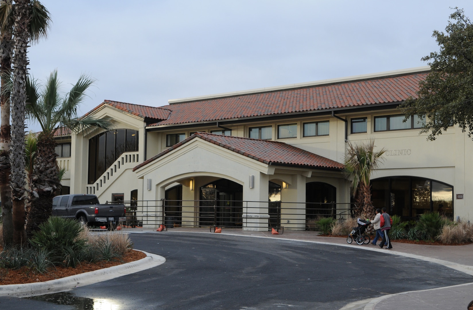 Construction nears completion at Randolph Clinic.