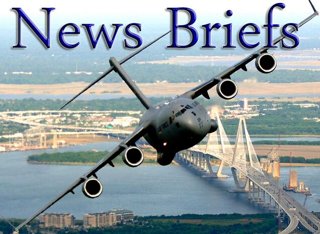 Read on to find out about upcoming events at Joint Base Charleston in this recent edition of News Briefs.