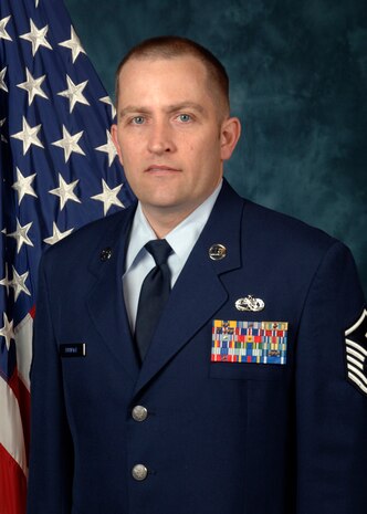 Master Sgt. David Turnage, 16th Airlift Squadron first sergeant