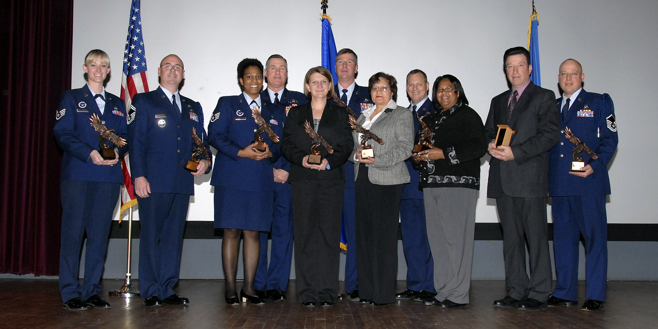 82nd Training Wing Quarterly Award Winners