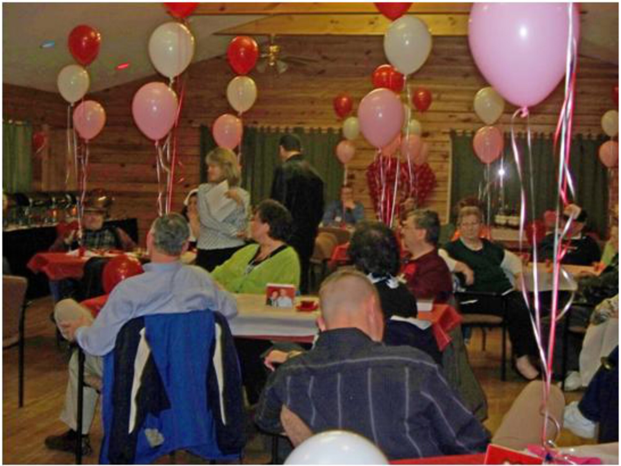 SHAW AIR FORCE BASE, S.C. -- Participants piece together clues in an attempt to solve the case during the Wateree Recreation Area's Valentine Murder Mystery dinner Feb. 13.  (Courtesy photo/Mary Marshall)
