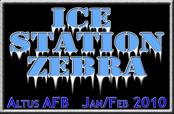 Ice Station Zebra logo.(Air Force graphic by Senior Airman Amanda Bower)
