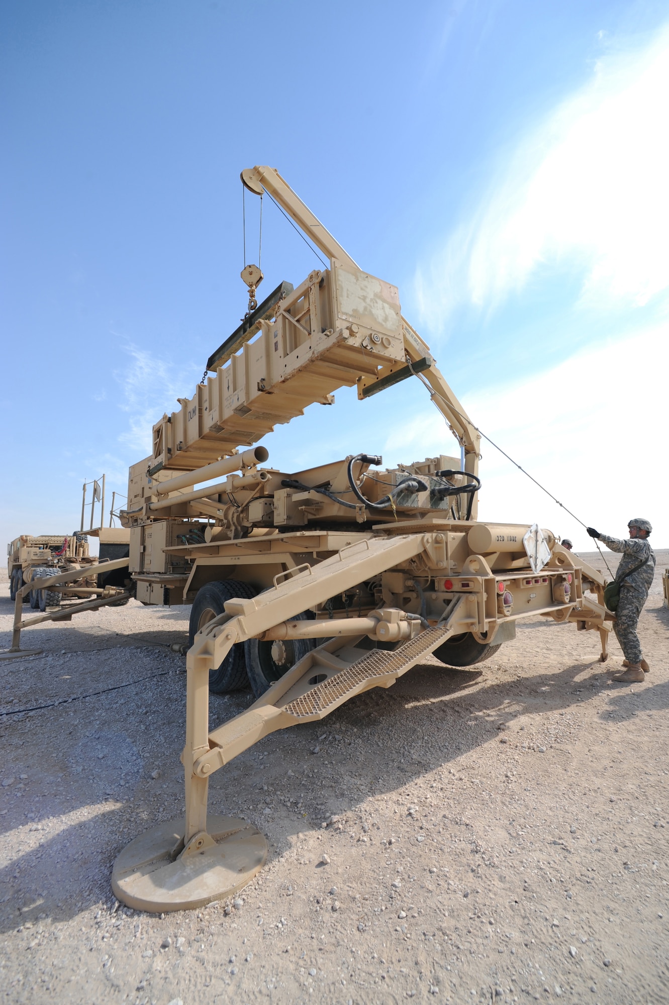 Patriot Missile Soldiers Maintain Train To Isolate Air Threats Us Air Forces Central Display 