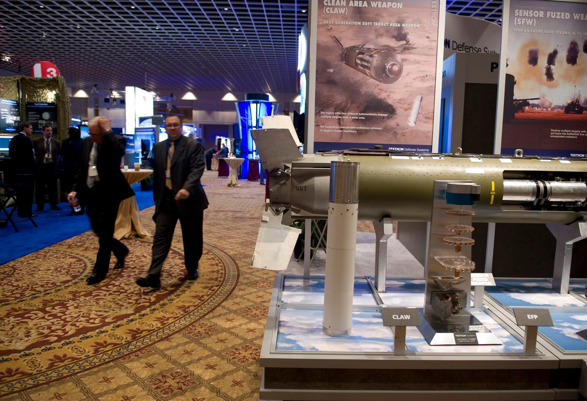 The Air Force Association's Air Warfare Symposium and Technology Exposition showcases the latest military technology Feb. 18, 2010, at the Rosen Shingle Creek Hotel in Orlando, Fla.  (U.S. Air Force photo/Staff Sgt. Desiree N. Palacios)
