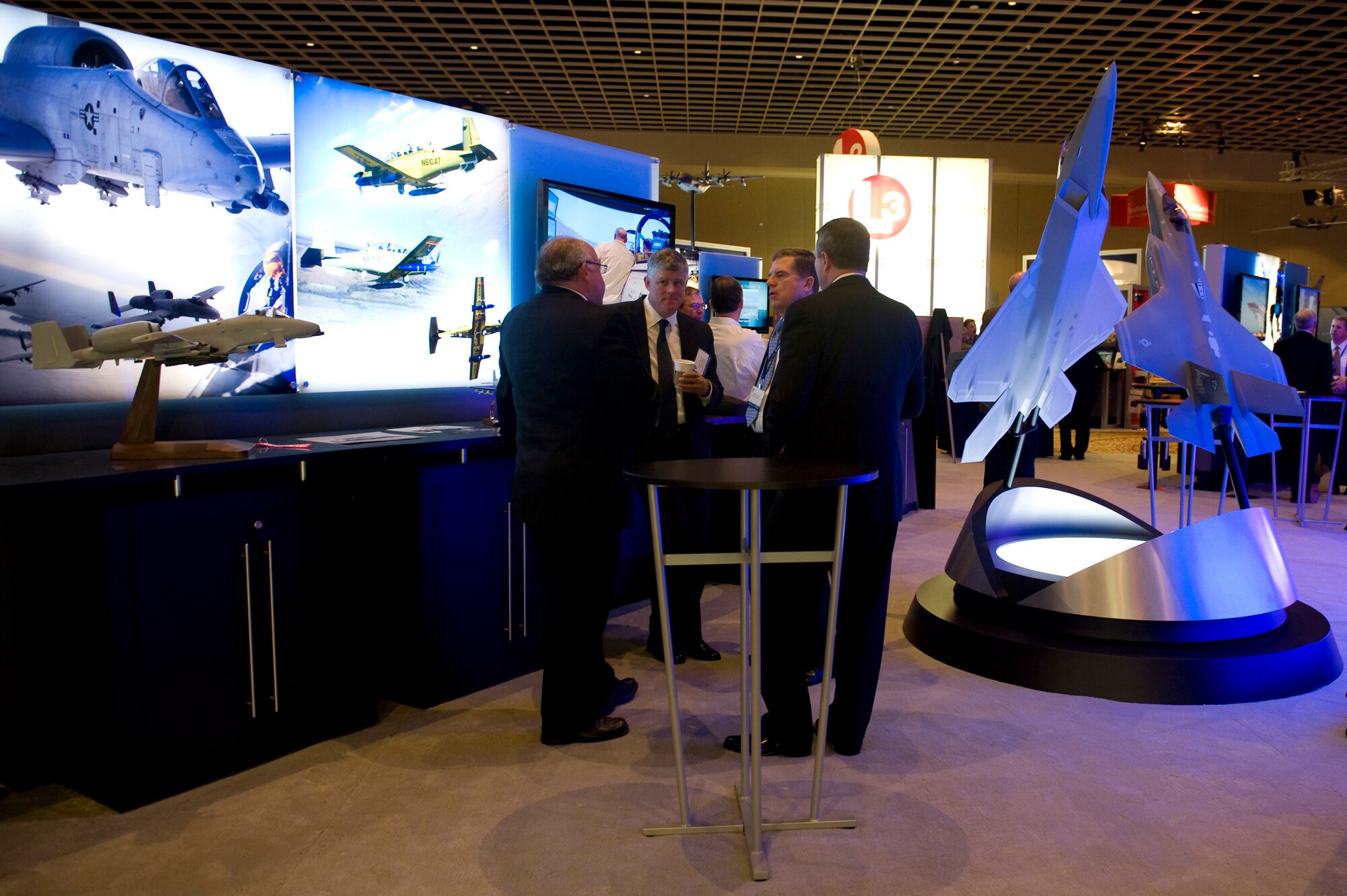The Air Force Association's Air Warfare Symposium and Technology Exposition showcases the latest military technology Feb. 18, 2010, at the Rosen Shingle Creek Hotel in Orlando, Fla.  (U.S. Air Force photo/Staff Sgt. Desiree N. Palacios)

