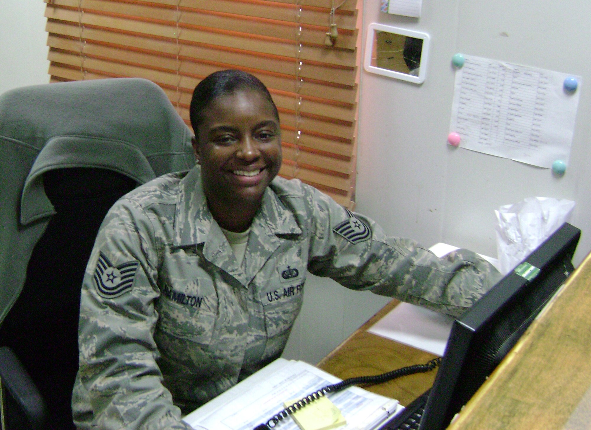 Tech. Sgt. Erika Hamilton, 386th Expeditionary Force Support Squadron (U.S. Air Force photo)