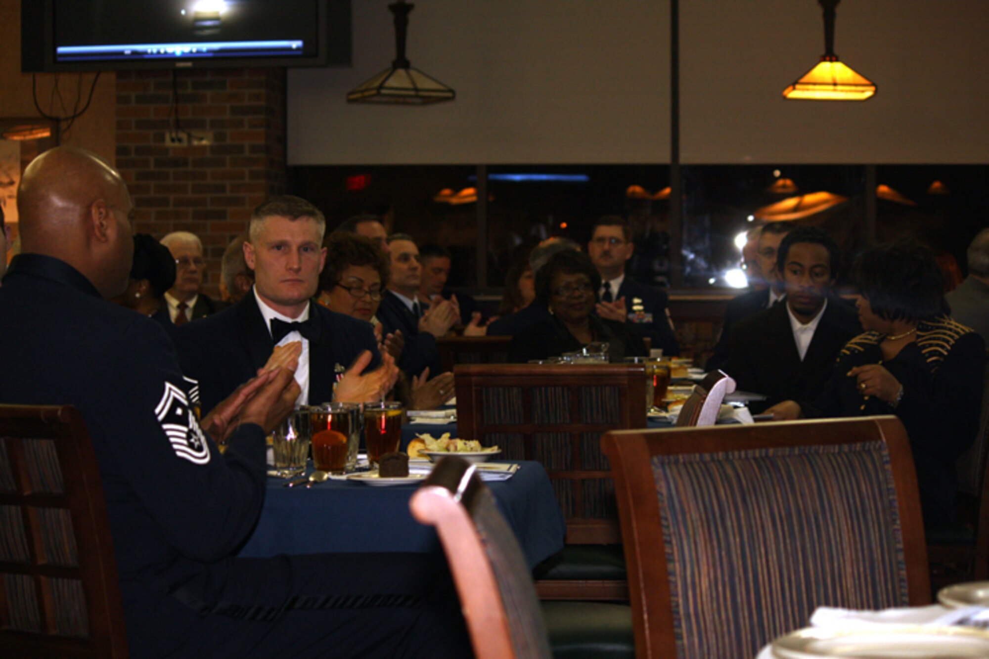 GRISSOM AIR RESERVE BASE, Ind., --  The attendees for the 2010 Annual Awards Banquet included a mix of military personnel and their families, Grissom Community Council members and local civic leaders.  (U.S. Air Force photo/Tech. Sgt. Mark Orders-Woepmner)