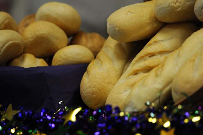 Sample food items were taste tested at the Second Annual Force Support Squadron Food Show here Feb. 18. (U.S. Air Force photo/Senior Airman Daniel Owen)