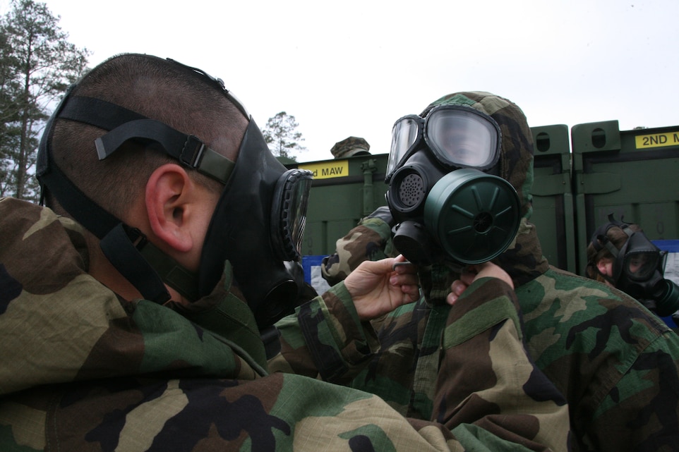 Gas, gas, gas: MWHS-2 Marines execute gas chamber requalification ...